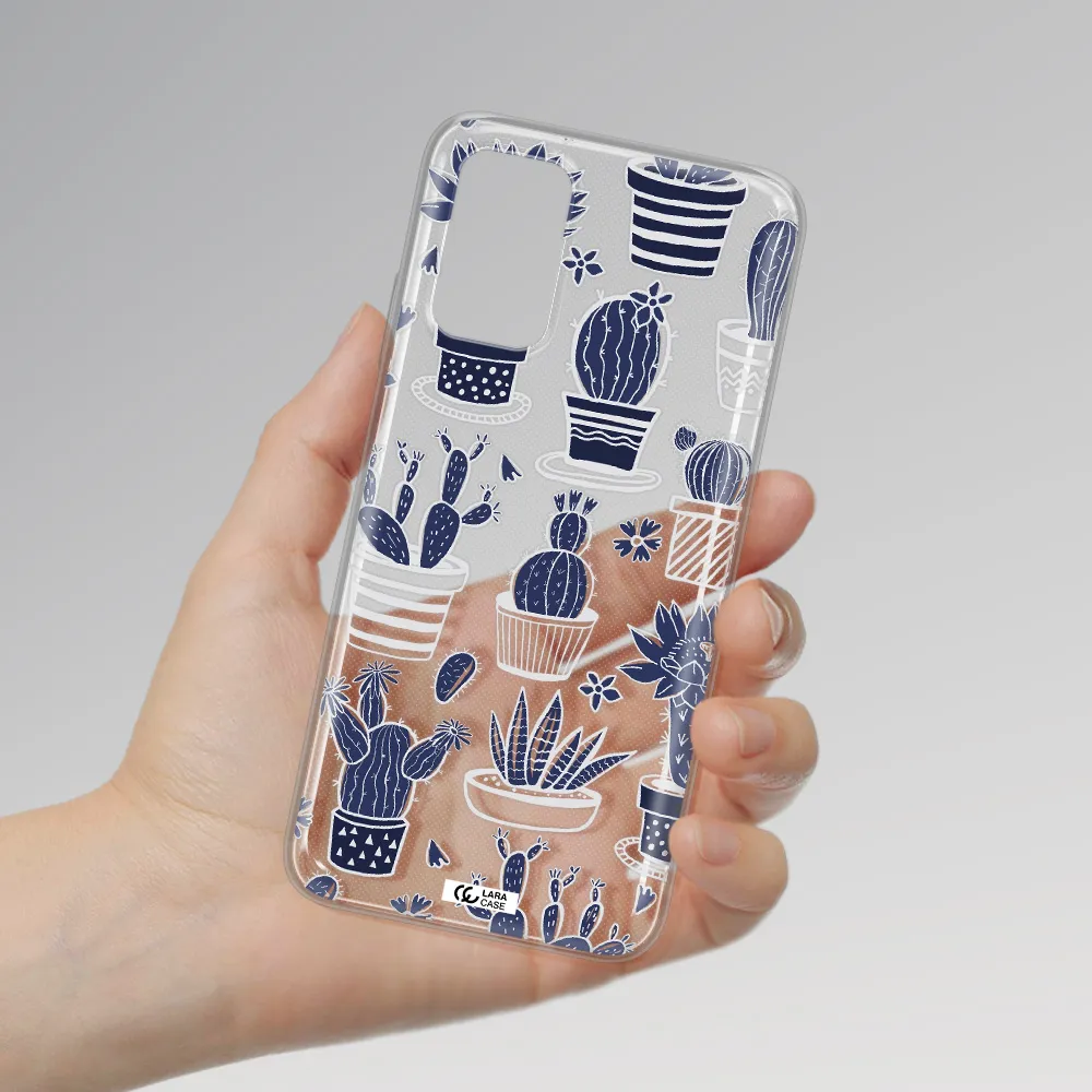 Blue Cactus Xiaomi Redmi 9T Clear TPU Case