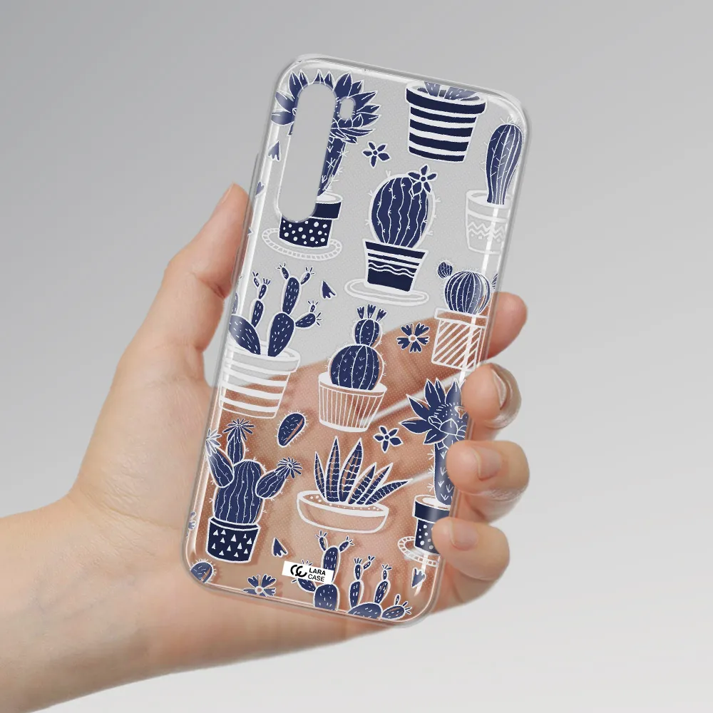 Blue Cactus Xiaomi Redmi Note 8T Clear Tpu Case