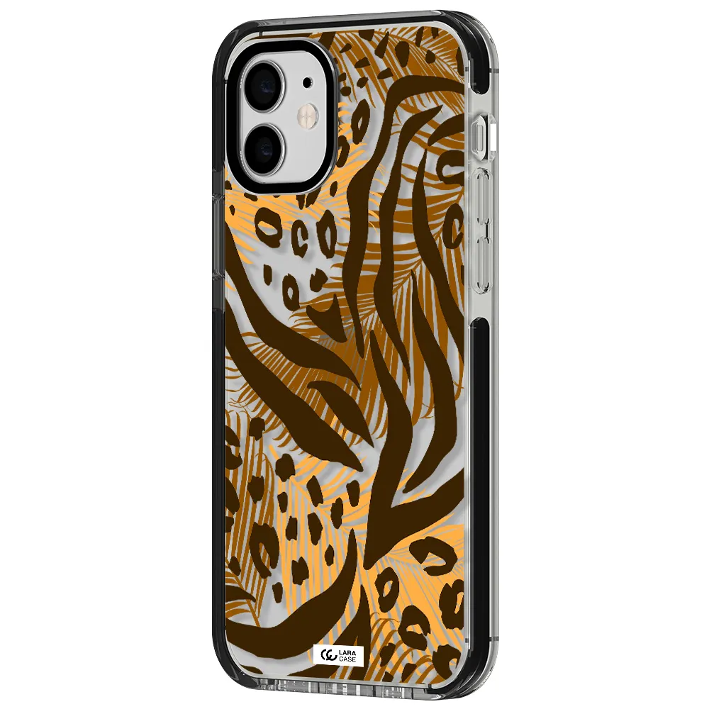 Be Wild Apple iPhone 11 impact black border Case