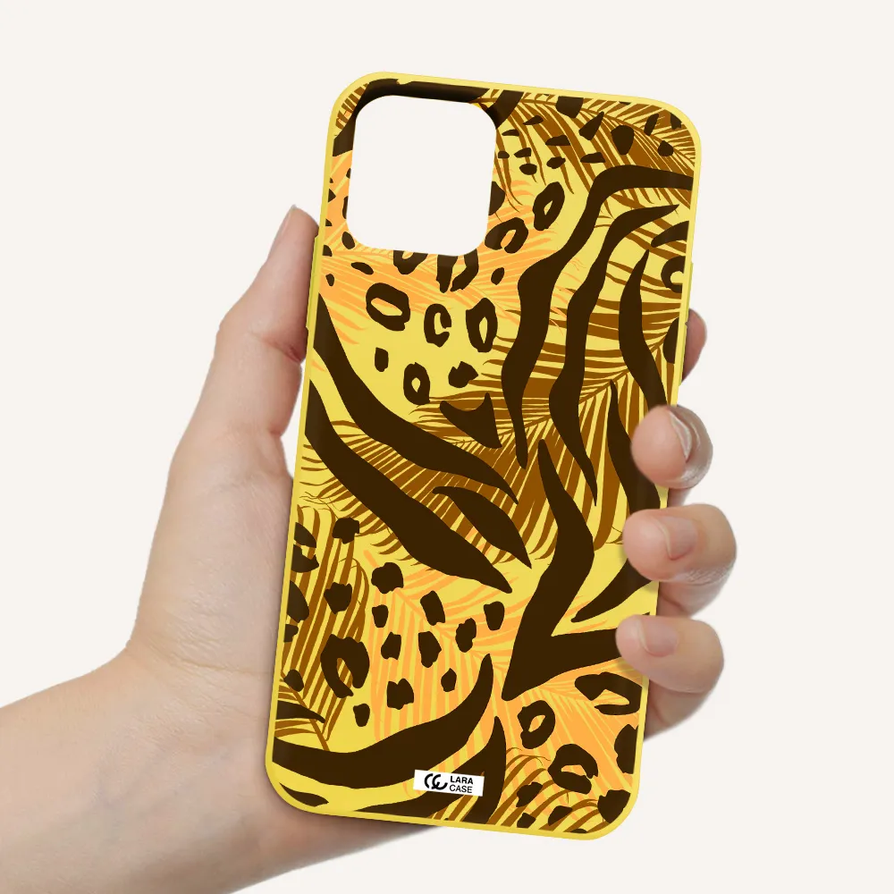 Be Wild Apple iPhone 11 pro Silicone canary yellow Case