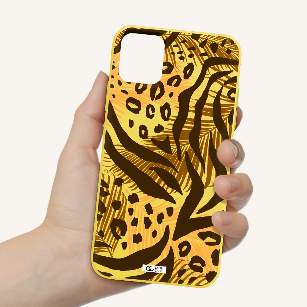 Be Wild Apple iPhone 11 Silicone canary yellow Case