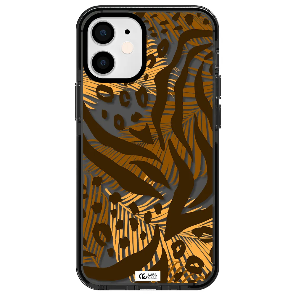 Be Wild Apple iPhone 12 mini impact Smoke Black Case