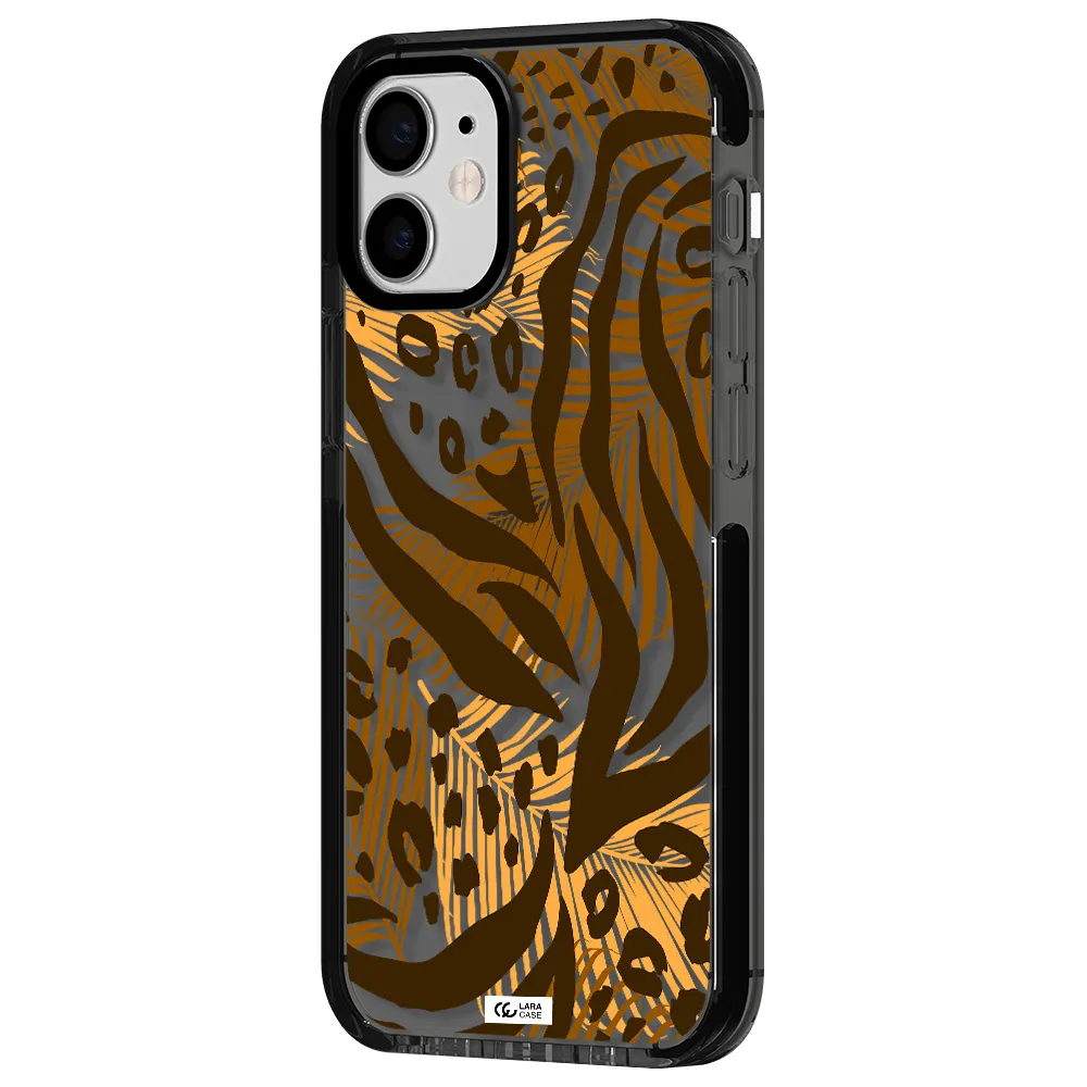 Be Wild Apple iPhone 12 mini impact Smoke Black Case