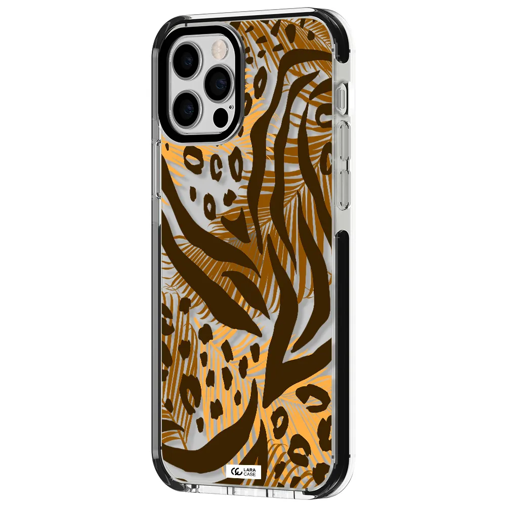 Be Wild Apple iPhone 12 pro impact black border Case