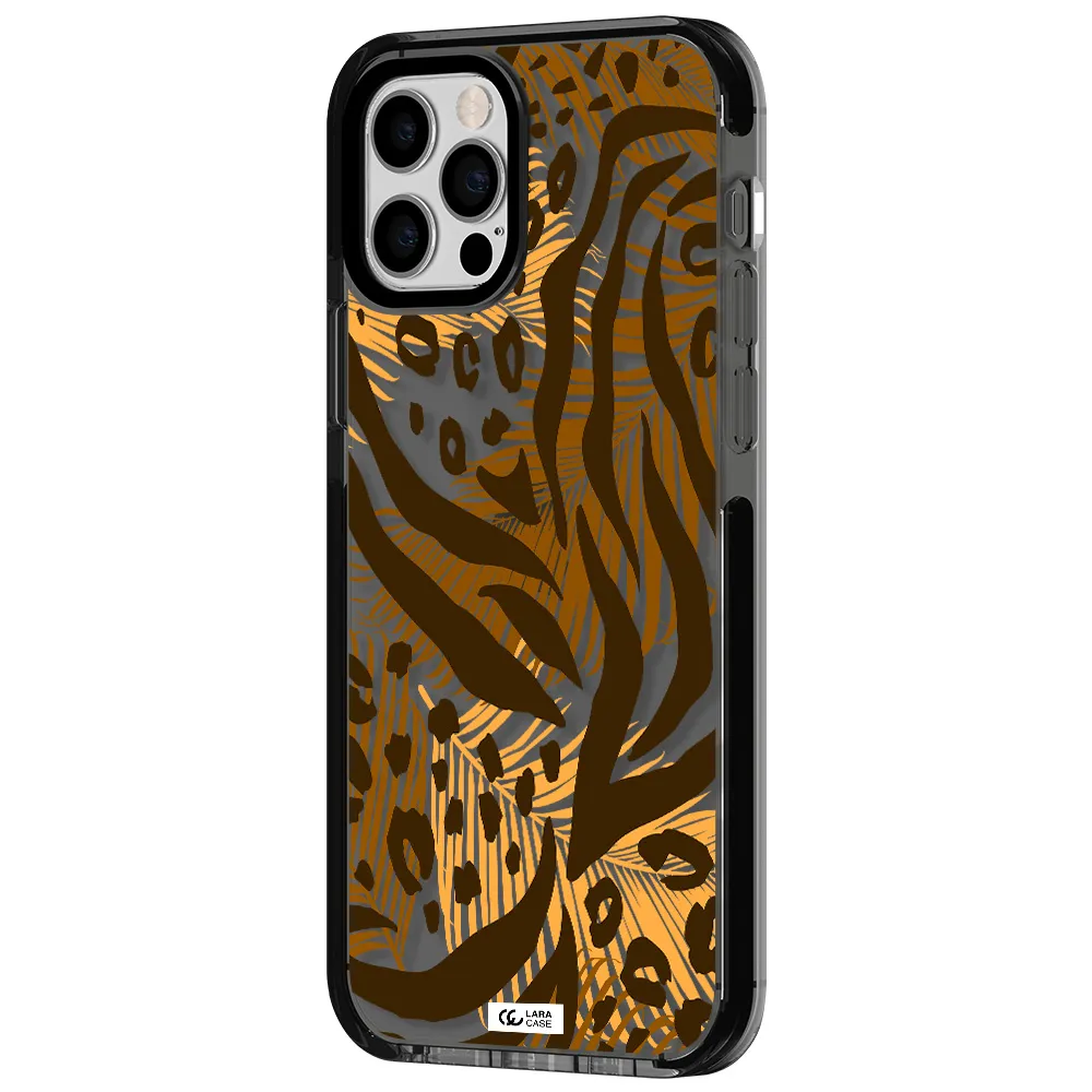 Be Wild Apple iPhone 12 pro impact Smoke Black Case