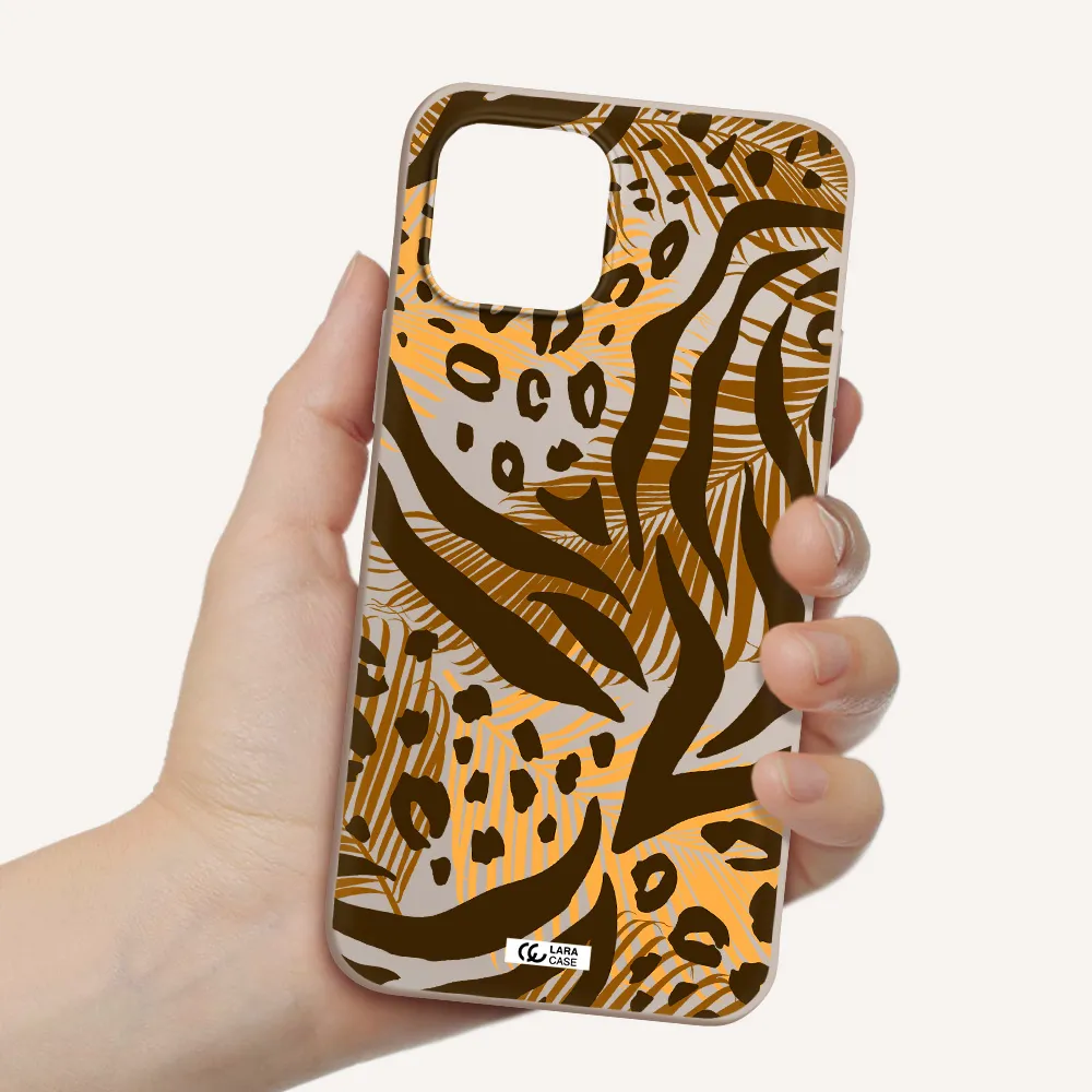Be Wild Apple iPhone 12 Silicone Stone Case