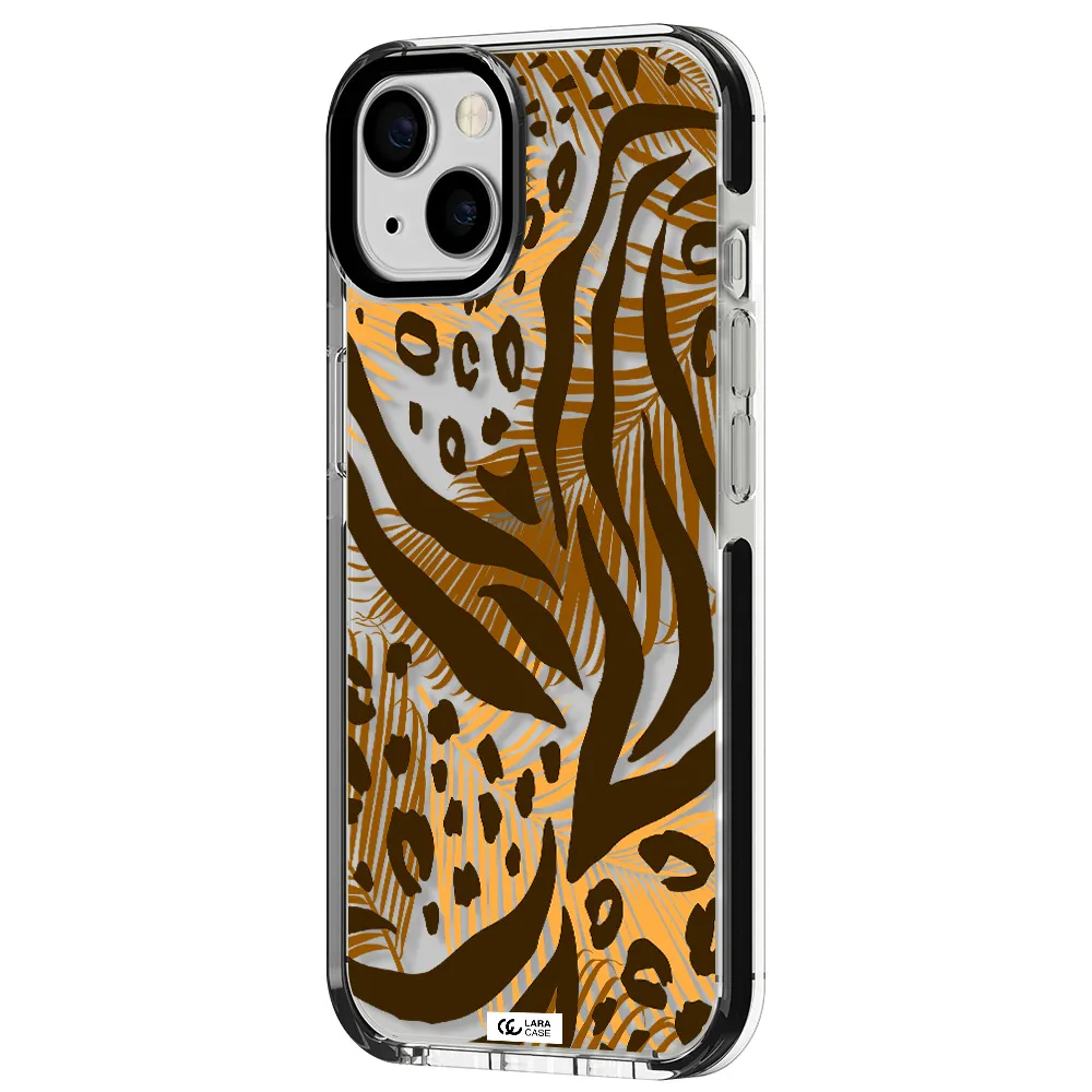 Be Wild Apple iPhone 13 impact black border Case