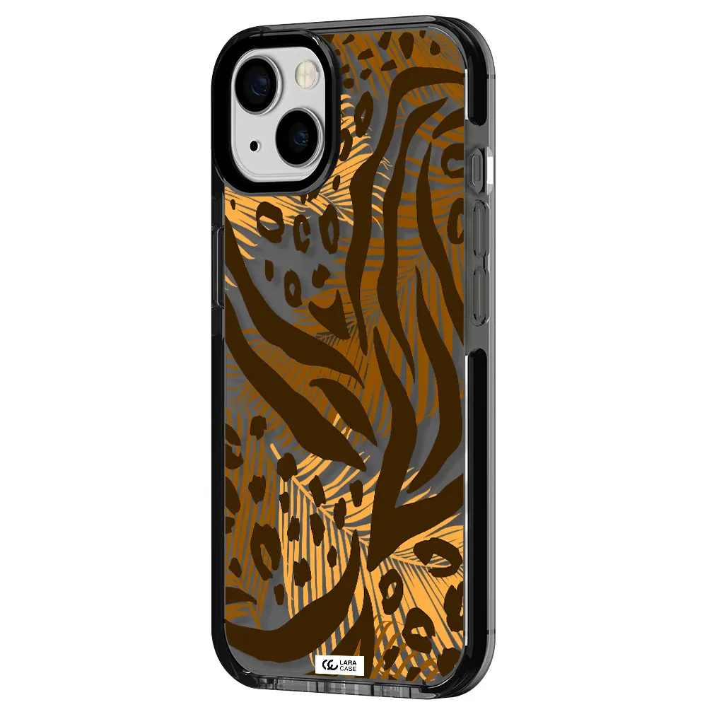Be Wild Apple iPhone 13 impact Smoke Black Case