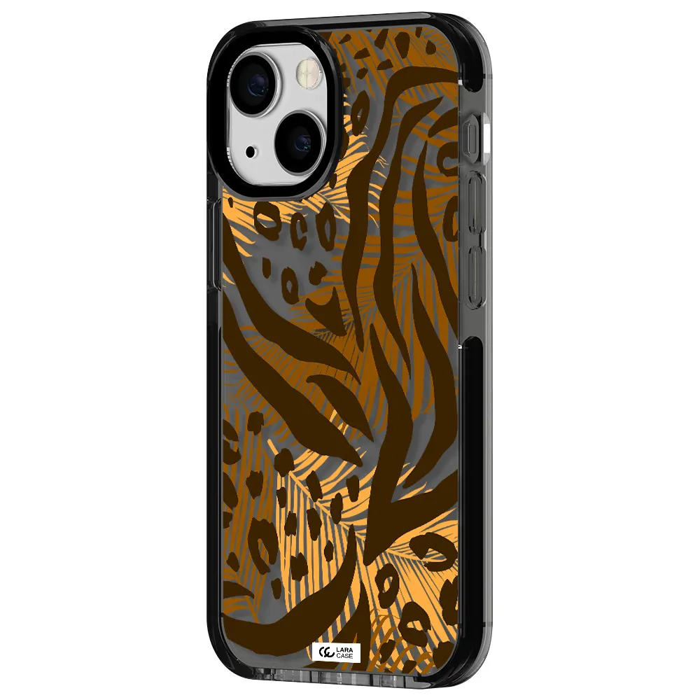 Be Wild Apple iPhone 13 mini impact Smoke Black Case