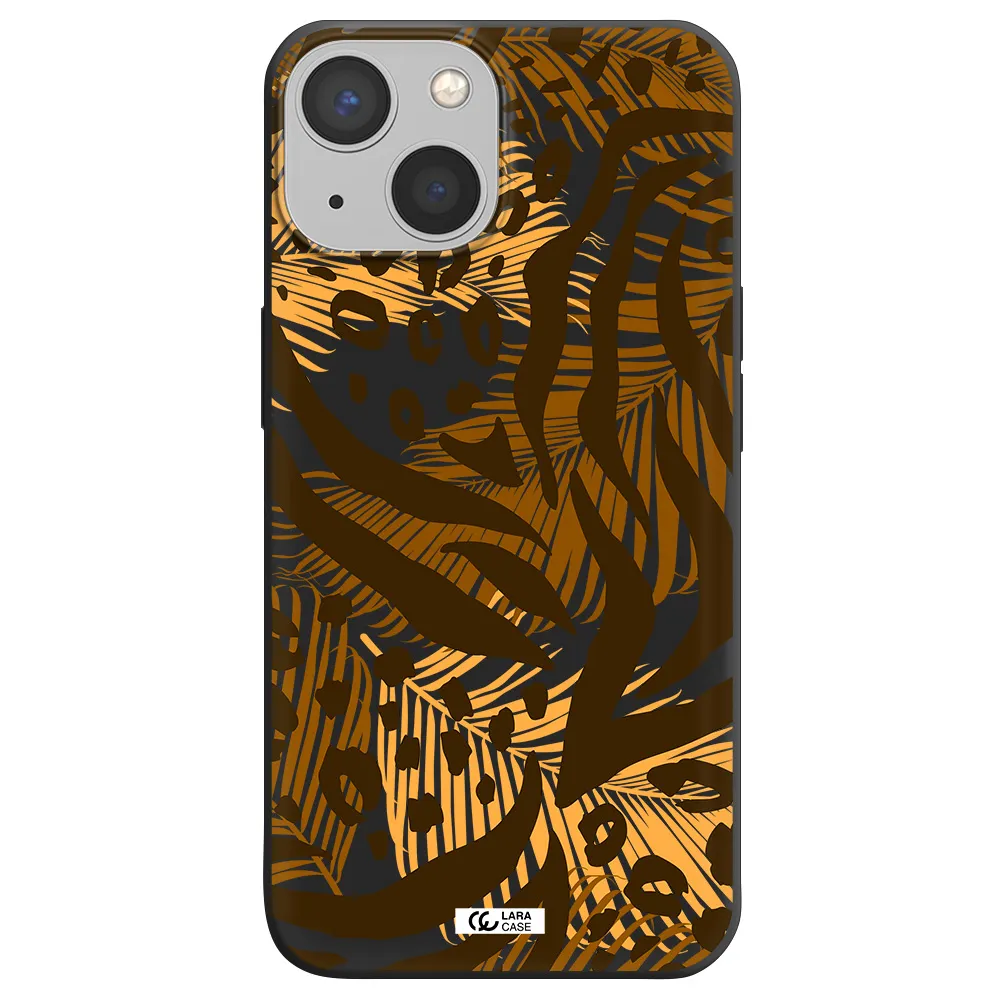 Be Wild Apple iPhone 13 mini Silicone black Case