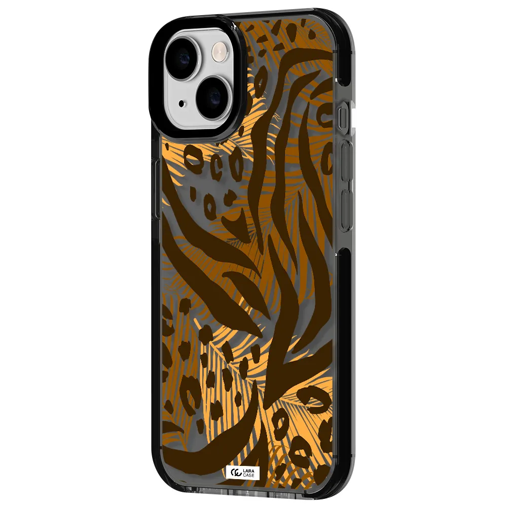 Be Wild Apple iPhone 14 impact Smoke Black Case
