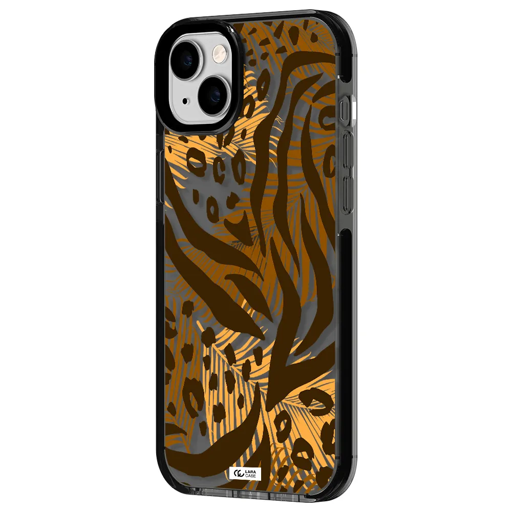 Be Wild Apple iPhone 14 plus impact Smoke Black Case