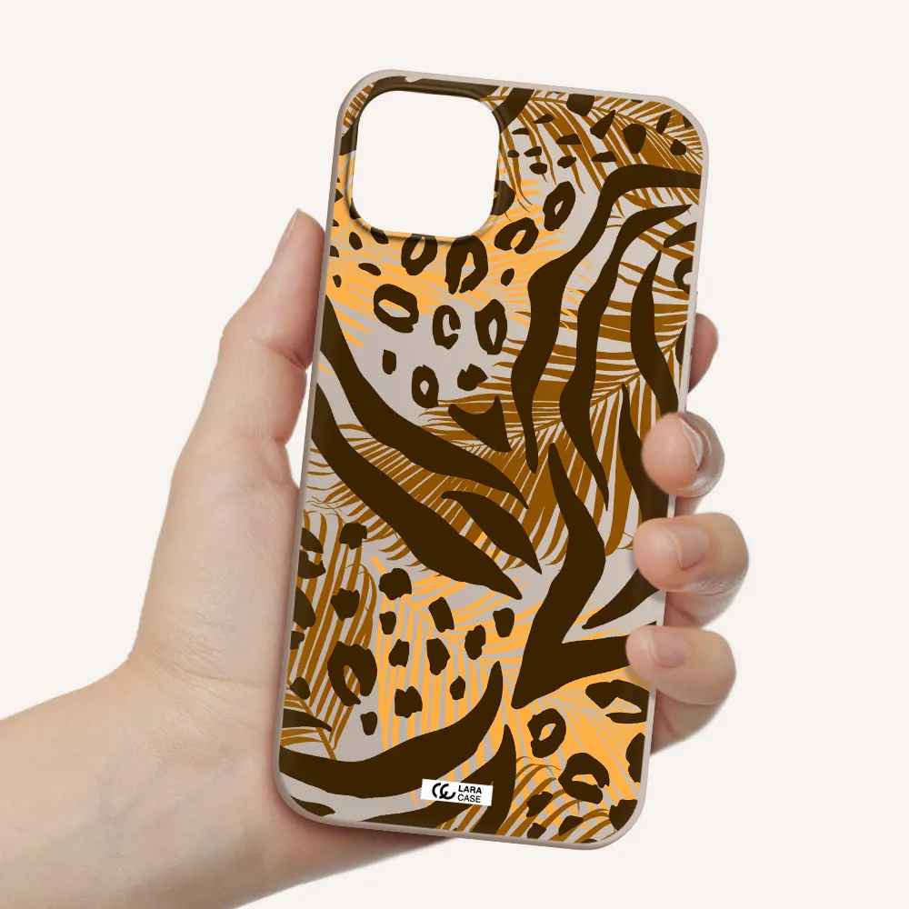 Be Wild Apple iPhone 14 plus Silicone Stone Case
