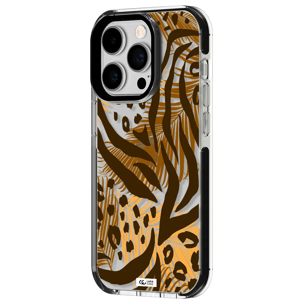 Be Wild Apple iPhone 14 pro impact black border Case