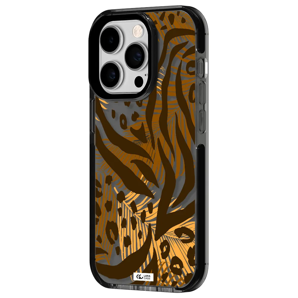 Be Wild Apple iPhone 14 pro impact Smoke Black Case