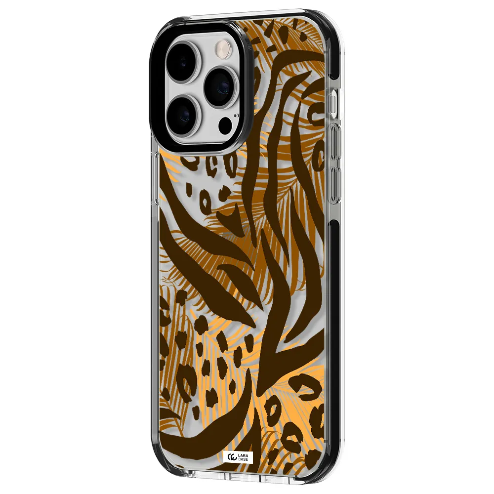 Be Wild Apple iPhone 14 pro max impact black border Case