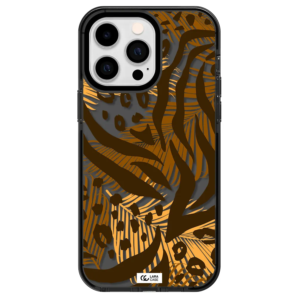 Be Wild Apple iPhone 14 pro max impact Smoke Black Case