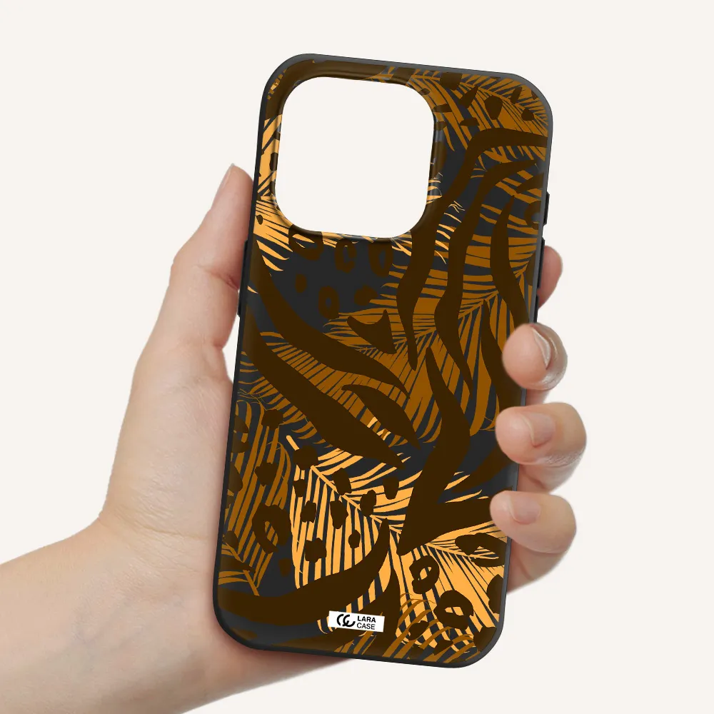 Be Wild Apple Iphone 15 Pro Silicone Black Case