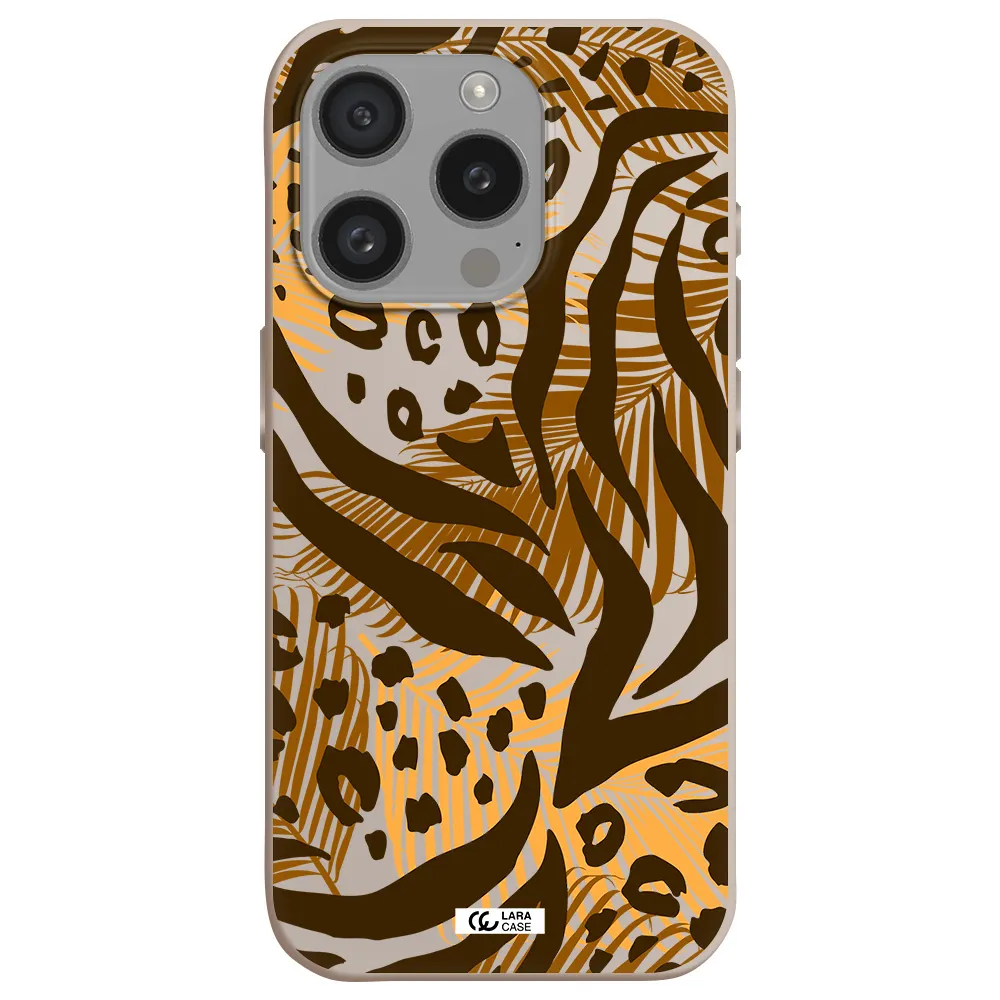Be Wild Apple Iphone 15 Pro Silicone Stone Case