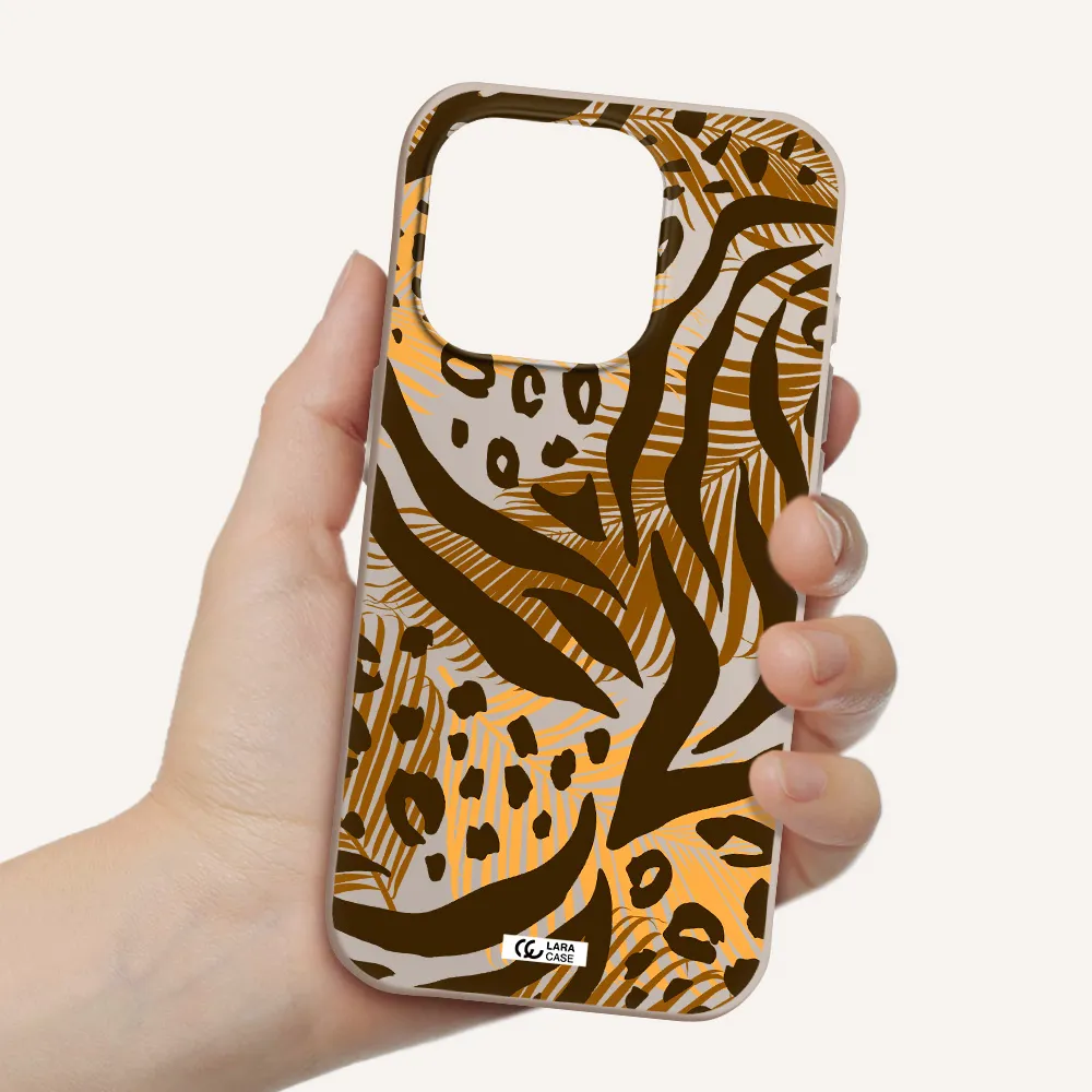 Be Wild Apple Iphone 15 Pro Silicone Stone Case