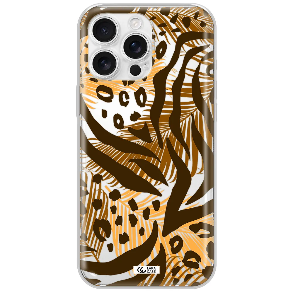 Be Wild Apple Iphone 16 Pro Max Clear Tpu Case