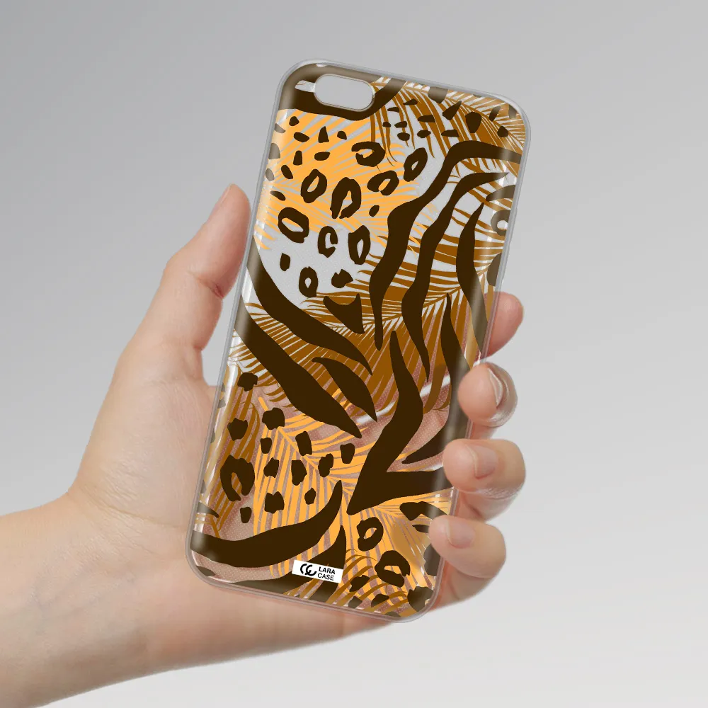 Be Wild Apple iPhone 6 s plus Clear TPU Case