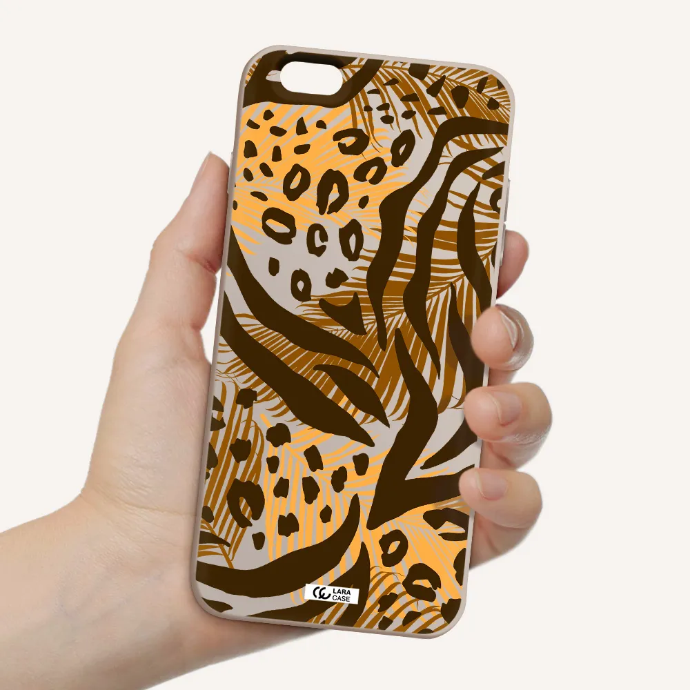 Be Wild Apple iPhone 6 s plus Silicone Stone Case