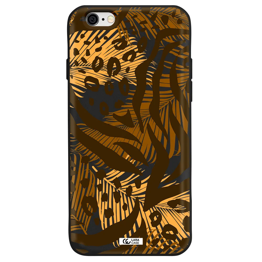 Be Wild Apple iPhone 6 Silicone black Case