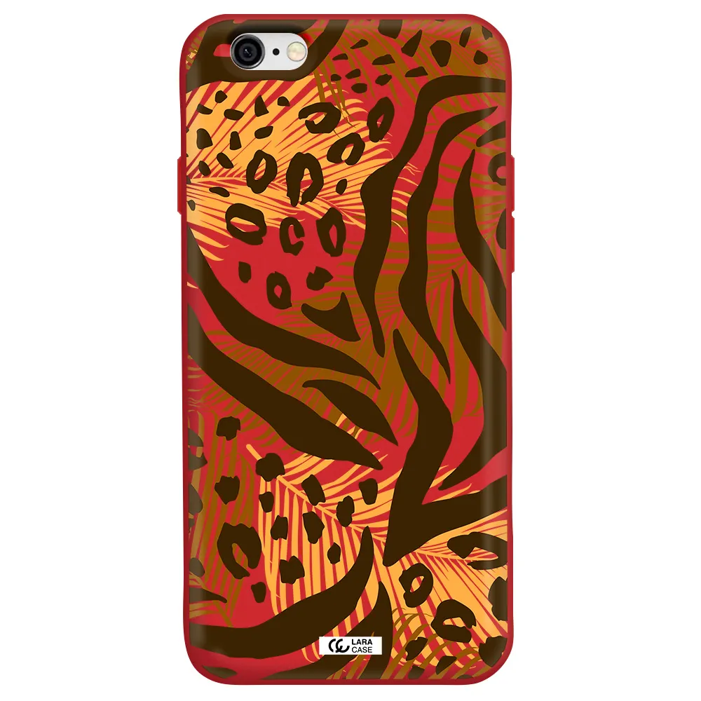 Be Wild Apple iPhone 6 Silicone Imperial Red Case