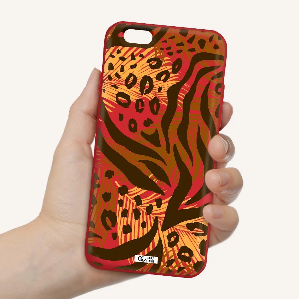 Be Wild Apple iPhone 6 Silicone Imperial Red Case