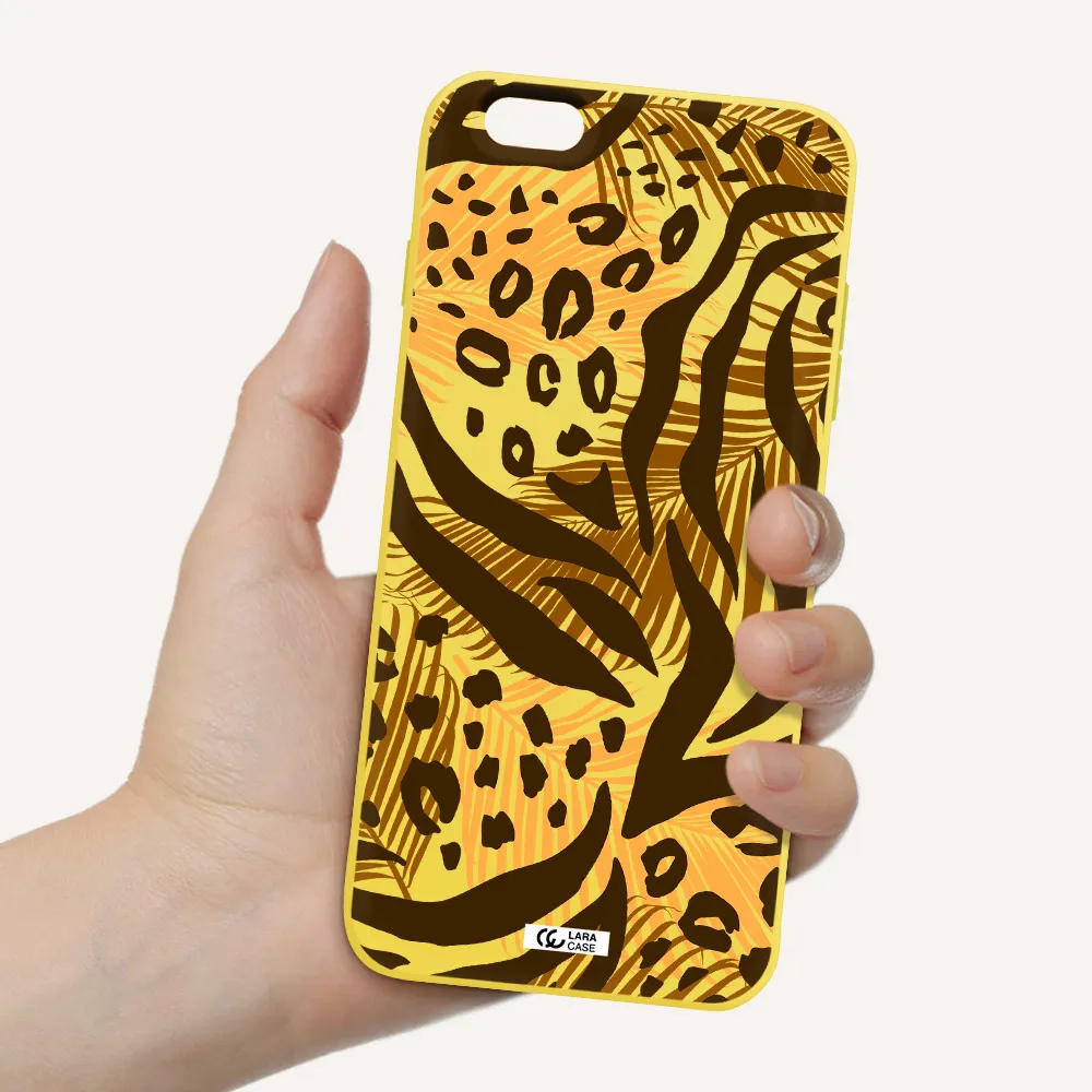 Be Wild Apple iPhone 6S Silicone canary yellow Case
