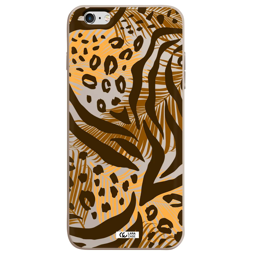 Be Wild Apple iPhone 6S Silicone Stone Case