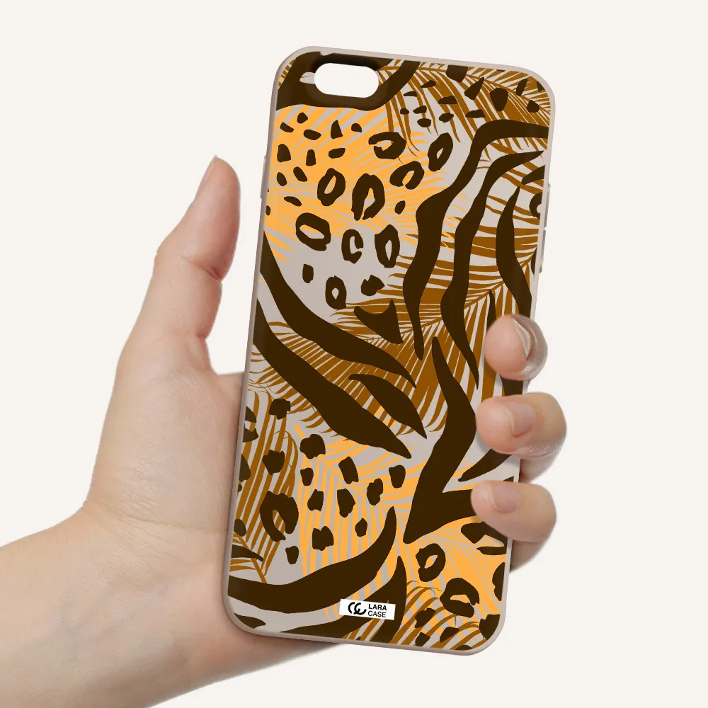 Be Wild Apple iPhone 6S Silicone Stone Case