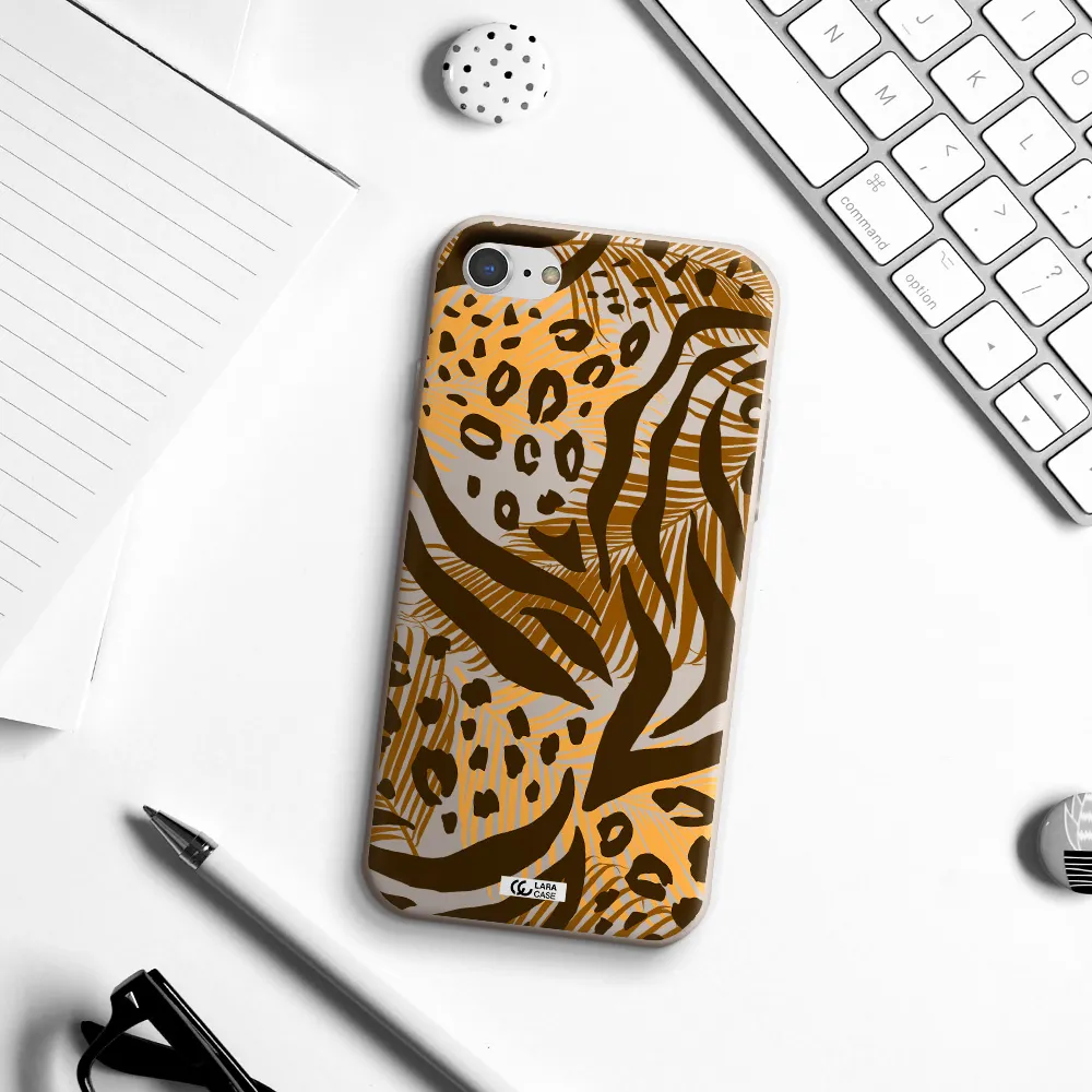 Be Wild Apple iPhone 7 Silicone Stone Case