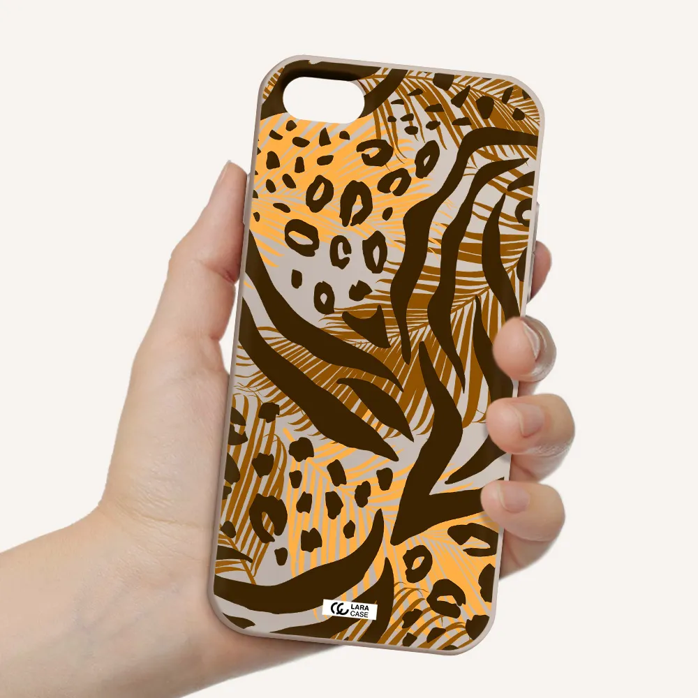 Be Wild Apple iPhone 8 Silicone Stone Case
