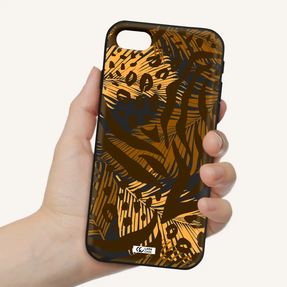 Be Wild Apple iPhone se 2020 Silicone black Case