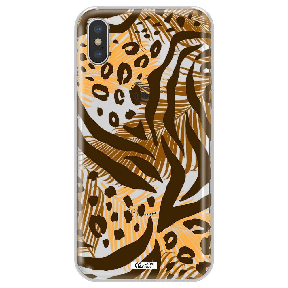 Be Wild Apple iPhone XS Clear TPU Case