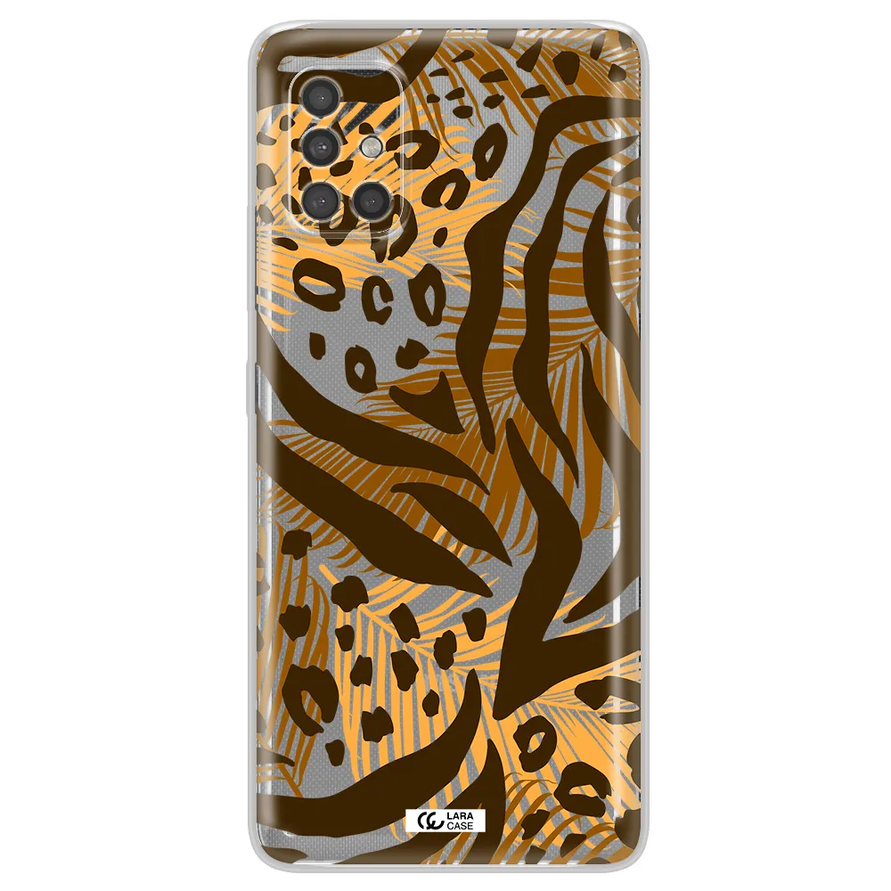 Be Wild Samsung A40S Clear Tpu Case