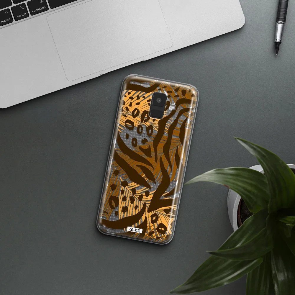 Be Wild Samsung A6 Clear TPU Case
