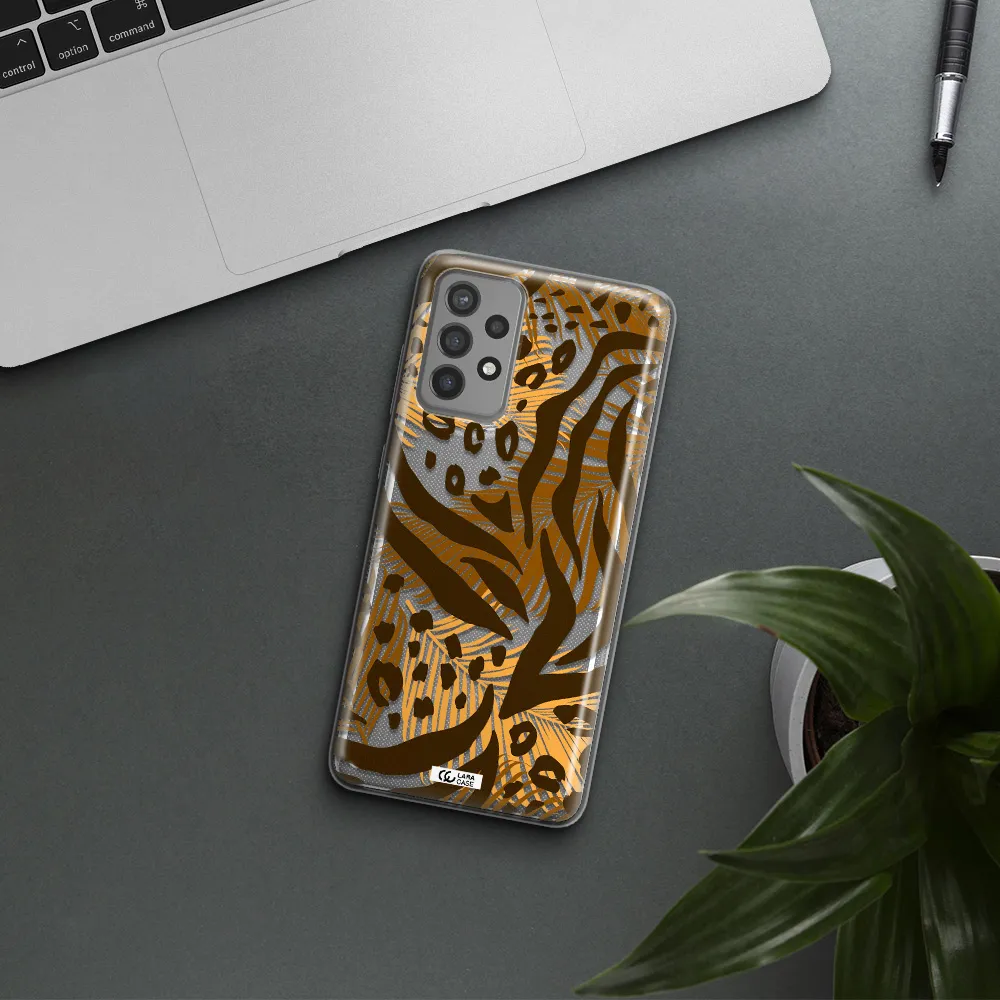 Be Wild Samsung A72 Clear TPU Case