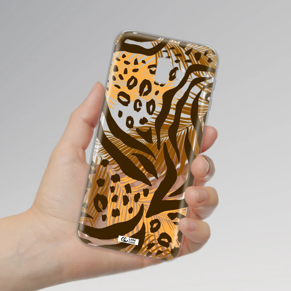 Be Wild Samsung J6 Plus Clear TPU Case