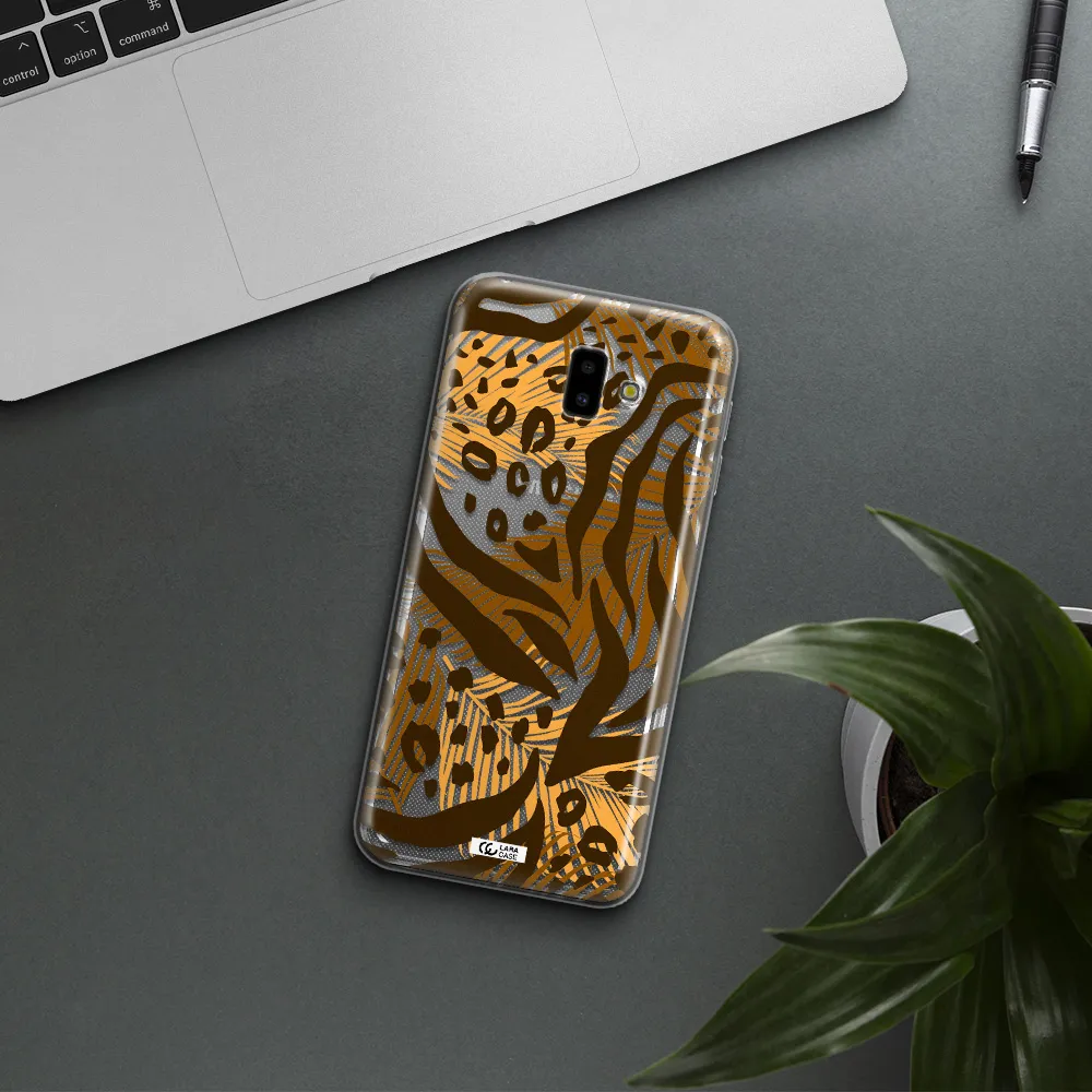 Be Wild Samsung J6 Plus Clear TPU Case