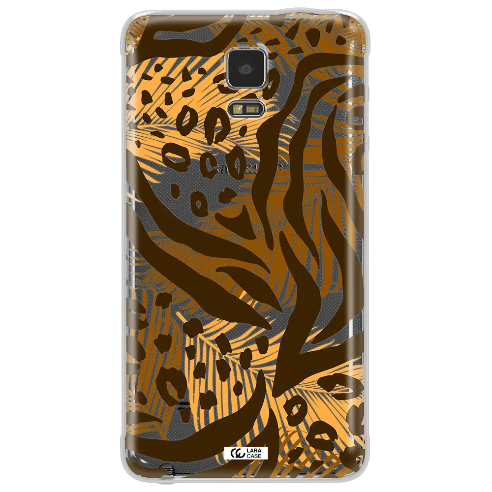 Be Wild Samsung Note 4 Clear TPU Case