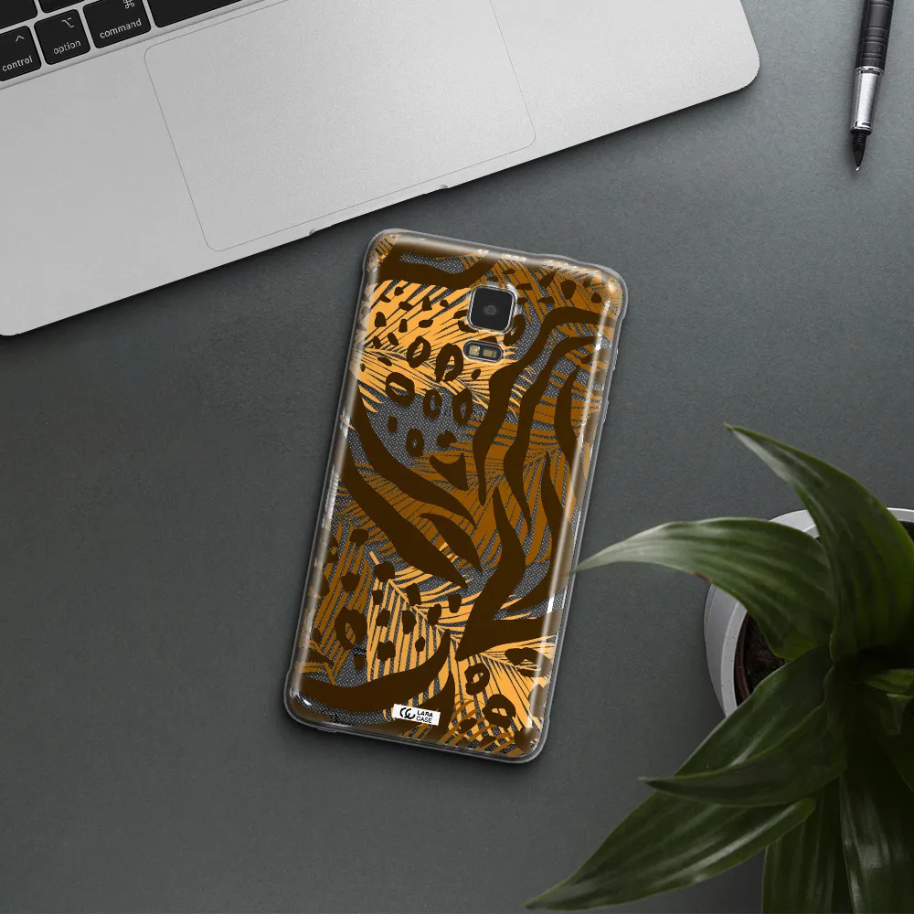 Be Wild Samsung Note 4 Clear TPU Case