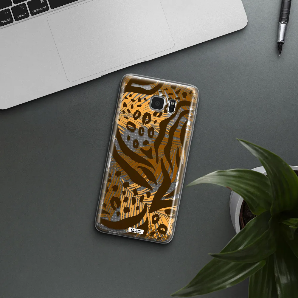 Be Wild Samsung Note 5 Clear TPU Case