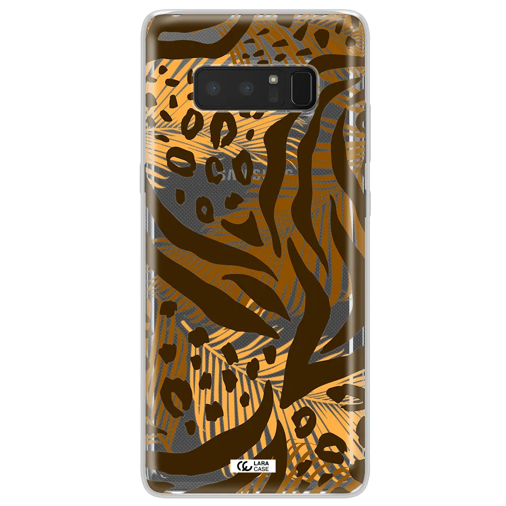 Be Wild Samsung Note 8 Clear TPU Case