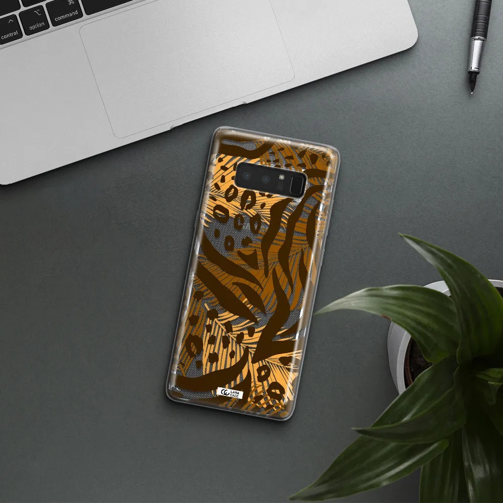 Be Wild Samsung Note 8 Clear TPU Case
