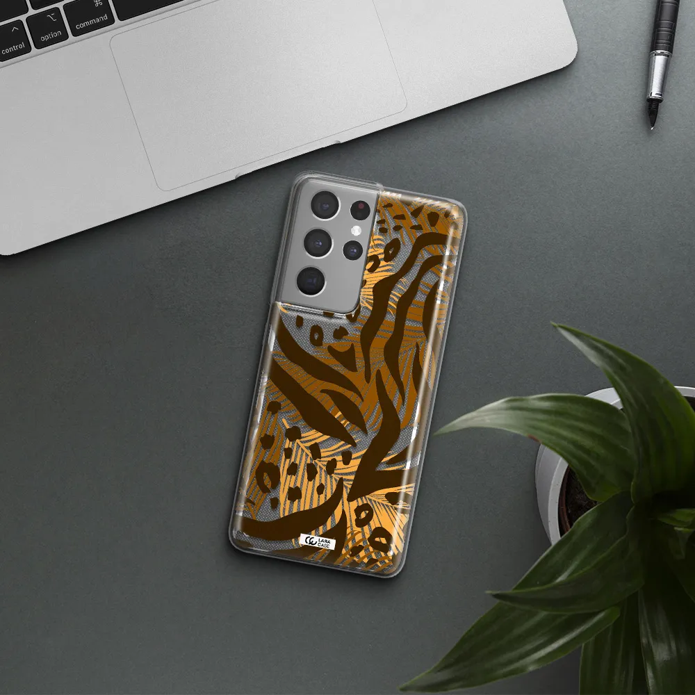 Be Wild Samsung S21 Ultra Clear TPU Case