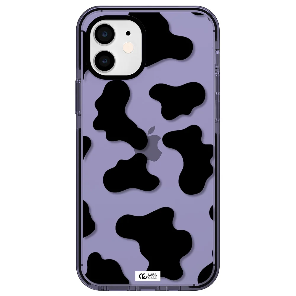 Cow Print Apple iPhone 11 impact Lilac Case
