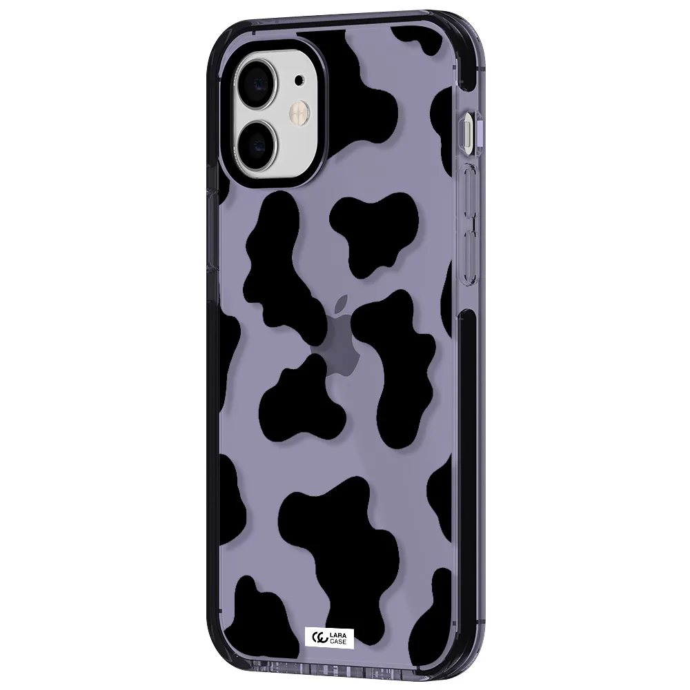 Cow Print Apple iPhone 11 impact Lilac Case